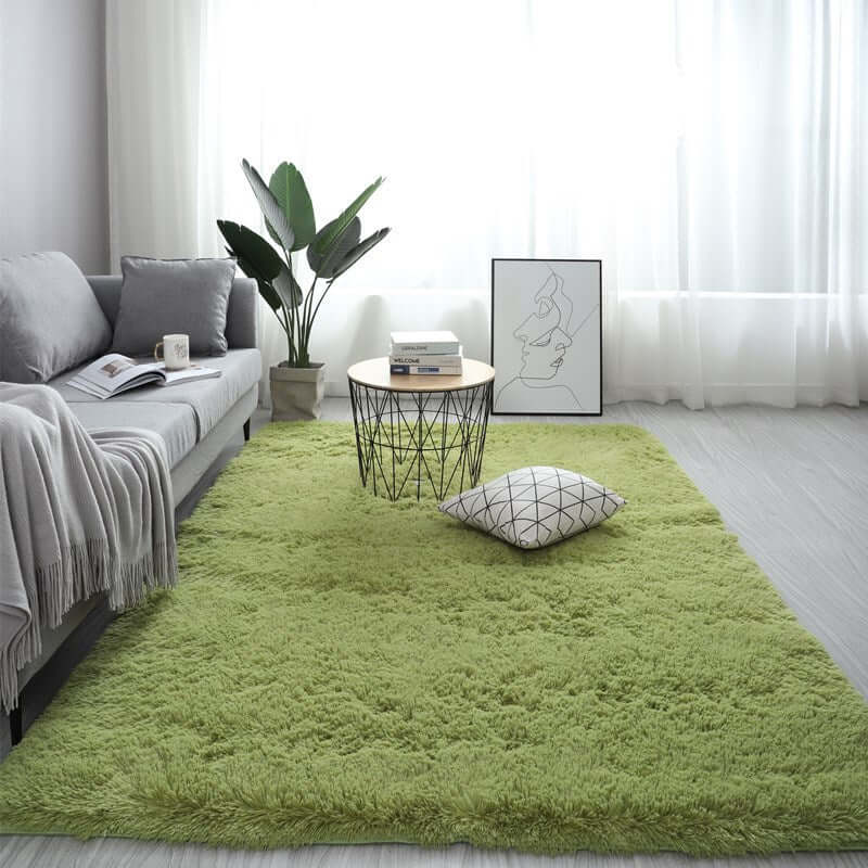 Nordic Fluffy Carpet Large Rectangular (e)