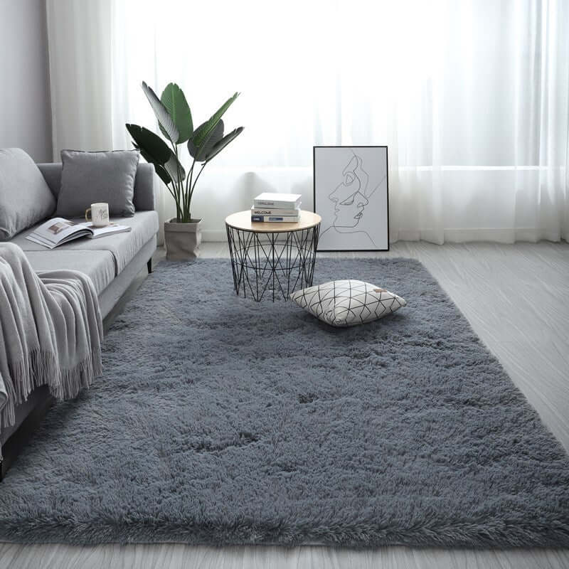 Nordic Fluffy Carpet Large Rectangular (a)