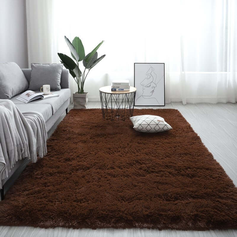 Nordic Fluffy Carpet Large Rectangular (j)