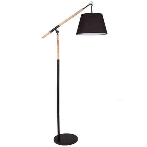 Acro Floor Lamp Wood & Metal