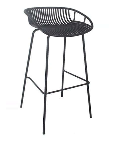 Amanzi Bar Stool Metal & Polyprop