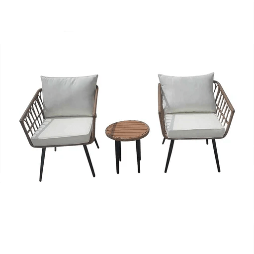 Bahamas 3 Piece Patio Set in durable rattan (a)