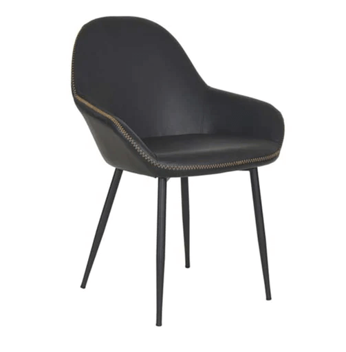 Bucket Dining Chair Upholstered various leather options