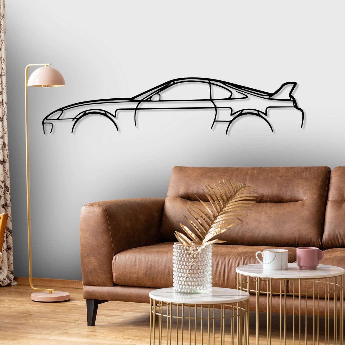 Black Garage Metal Wall Art Decorative